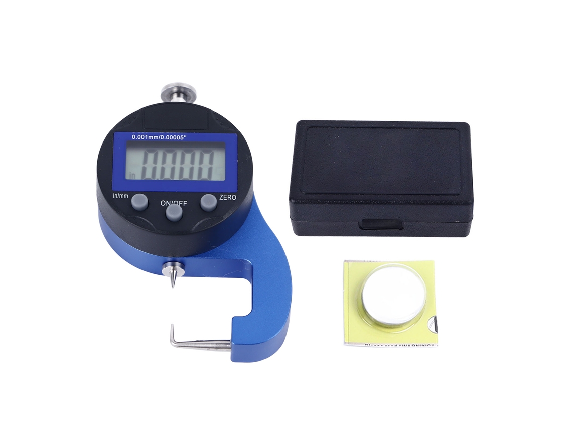 Calibre De Grosor Digital Micro 0.0005in 0.01mm Alta Precisión Para Laboratorio E Industrial
