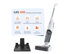Aspiradora y aspiradora de agua, 150 W de potencia, diseño portátil, batería de iones de litio, Ilife W90, OEM UE