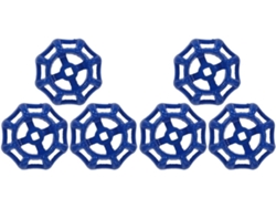 6 Grifos De Acero, Manija Redonda Moldeada Para Exteriores, Diseño