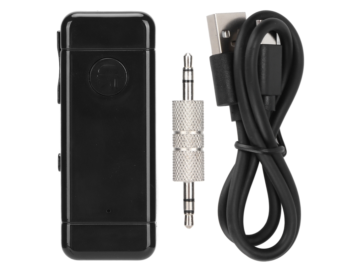 Receptor De Audio Bluetooth 5.0 Para Coche Con Cancelación De Ruido, Manos Libres, Adaptador Bluetooth Aux Para Sistema
