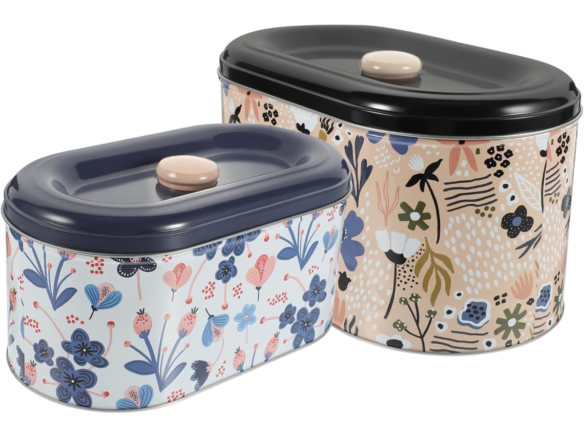 Lata Para Galletas Con Tapa Una Versátil Que Se Puede Llenar Recuerdos De Fiesta Y Enviar Como Regalos A