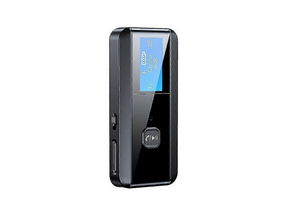 Transmisor y receptor Bluetooth, adaptador Bluetooth 5.0, transmisor con pantalla Rosewell