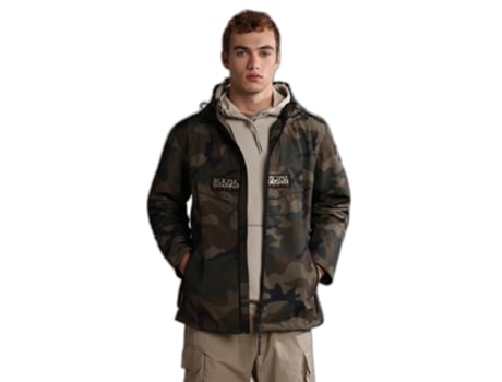Chubasquero para Hombre NAPAPIJRI (L - Multicolor)