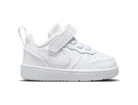 Zapatillas de Bebé NIKE Court Borough Low Blanco (185)
