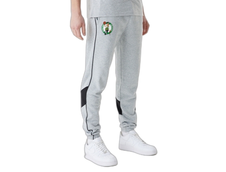 Traje para Fitness NEW ERA Chándal Slim Fit Boston Celtics Gris (S)
