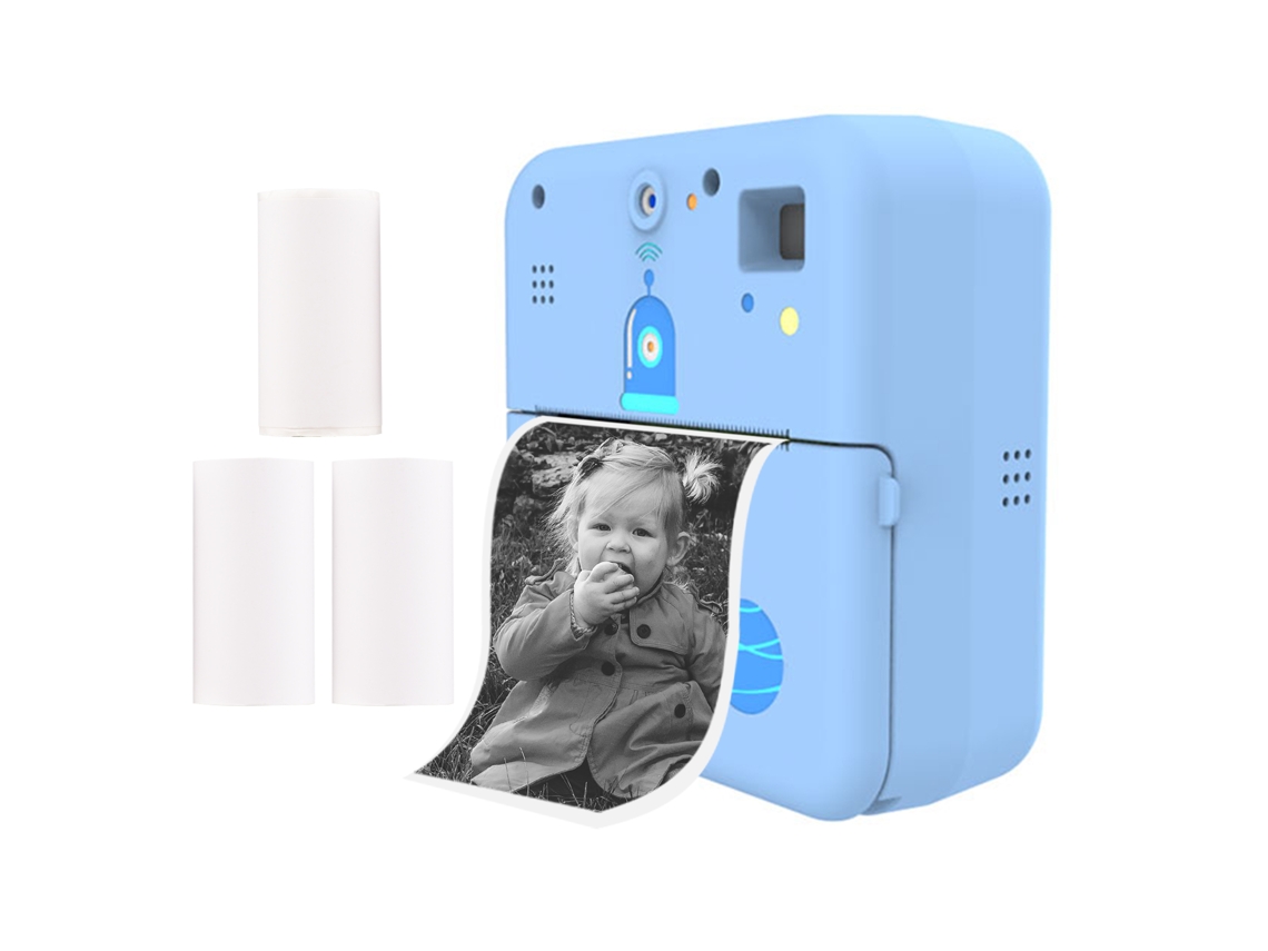 Impressora Térmica Portátil Mini Pocket Wireless Bt para Fotos Rótulos Diy Android Ios Presente