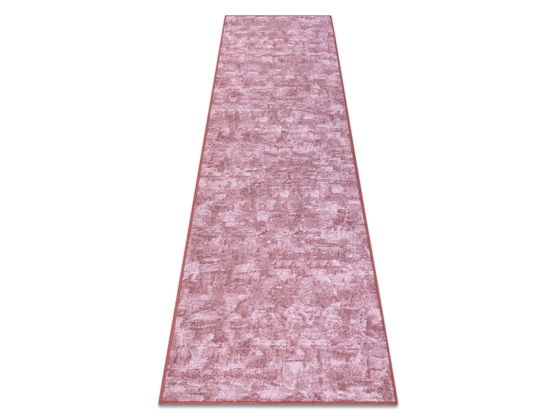 Alfombra de Pasillo Solid Rubor Rosado 60 Hormigón (50 x 350 cm)