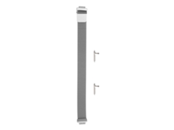 Pulsera De Repuesto De Acero Inoxidable Magnético Para Fitbit Inspire Milanese Plata