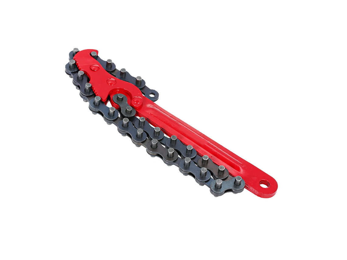Llave De Cadena Ajustable De 9 Pulgadas Para Filtro De Aceite, Herramienta Universal Para Reparación De Automóviles.