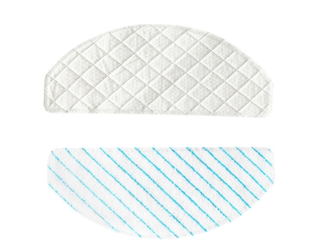 50pcs+50pcs esfregões descartáveis para ecovacs deebot ozmo t8 aivi