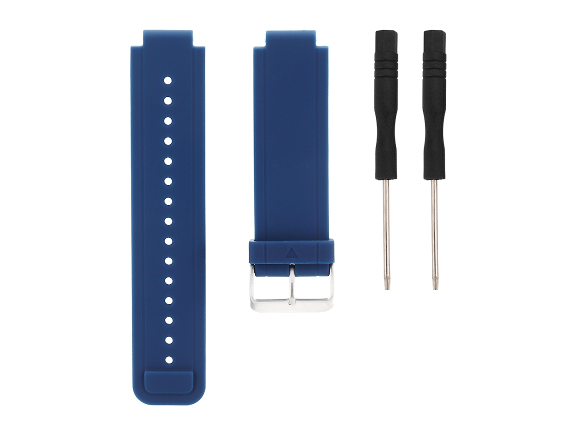 Correa De Silicona Ajustable Para Garmin Vivoactive - Correa De Repuesto Para Reloj (azul)