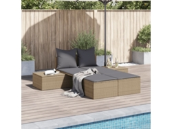 Sillón reclinable doble con cojines HARLANV1