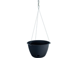 Maceta PROSPERPLAST Splofy Round WS (Gris - 27 x 27 x 16.6 cm)