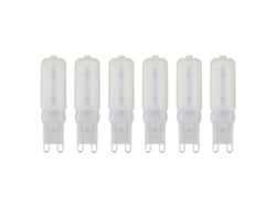 Bj-bulb G9 Led Digulável 7w 32 Leds Luz Quente 110v Para Lâmpada De Teto Candelabro 6 Peças Olhos Protetor
