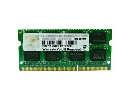 Memória Ram GSKILL Pamgsksoo0044 Ddr3 8 Gb Cl9