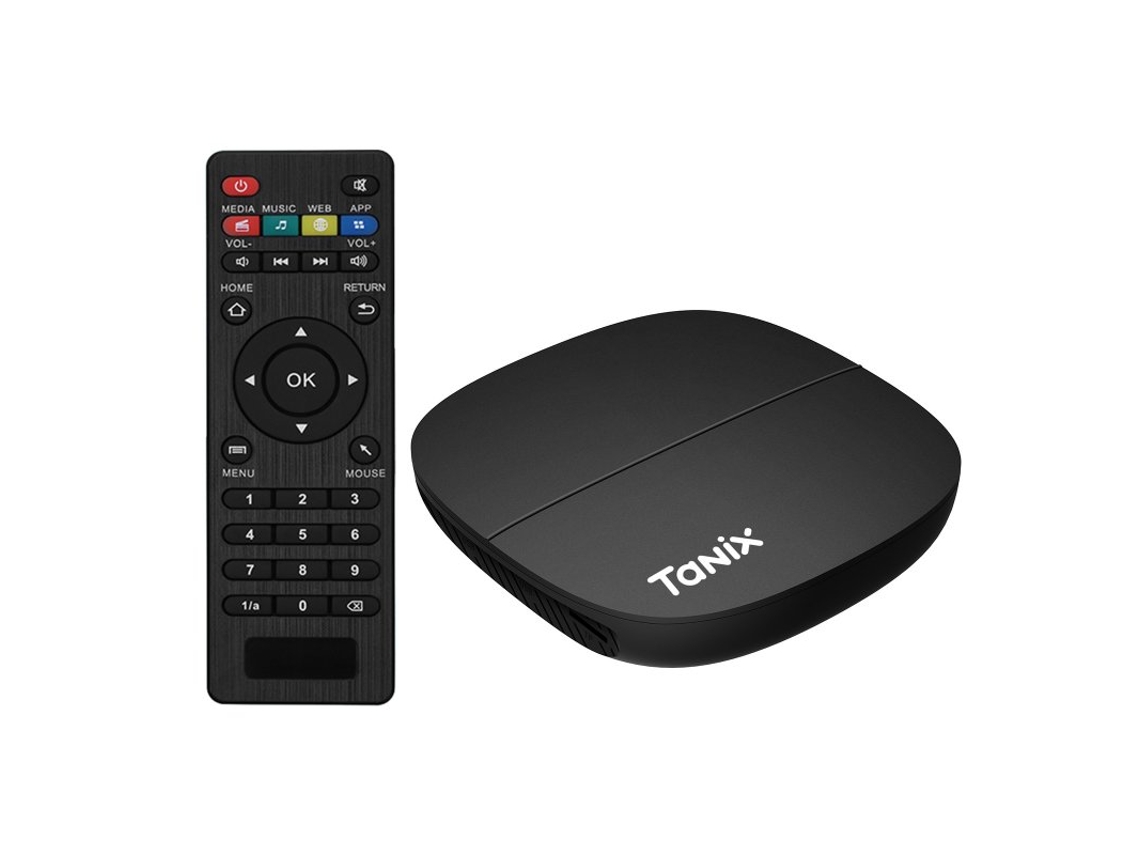 Box Smart Tv Tanix A3 Android 10.0 Hd Video 2.4g Wifi Set- 1 + 8GB Set- Enchufe de la UE
