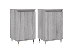 Conjunto de Aparadores 40x35x70 cm Derivados de Madera Gris Sonoma MAISON EXCLUSIVE