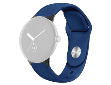 Correa de Silicona liberación rápida transpirable para Google Pixel Watch - azul oscuro