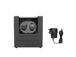 Caja de fibra de carbono de 20 mm para reloj mecánico de cuerda automática