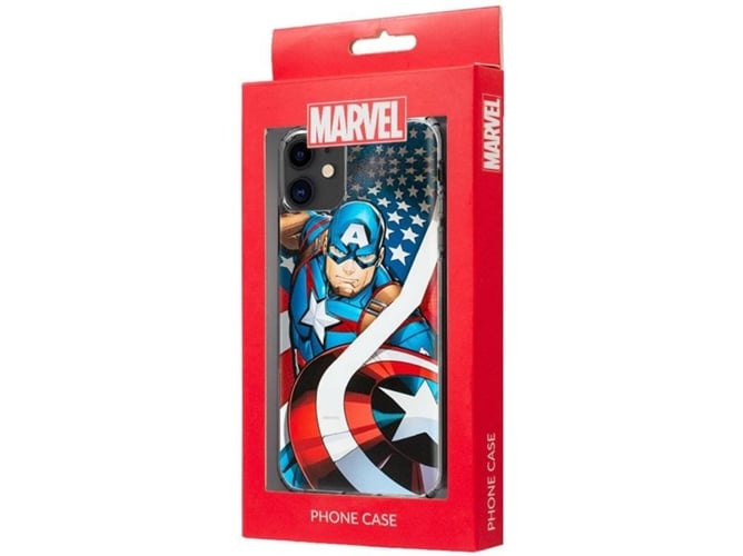 Funda iPhone 11 MARVEL Capitán América Multicolor
