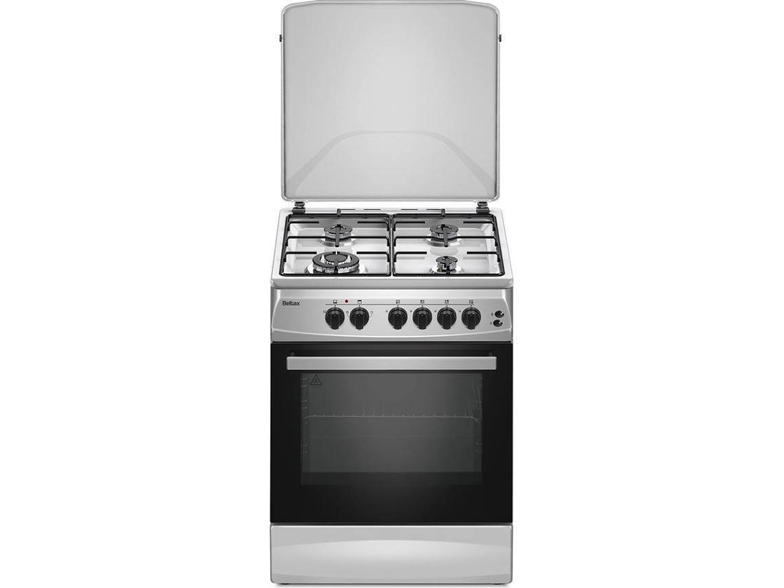Cocina BELTAX BGC-2060IX (70 L - Gas Natural - Inox)