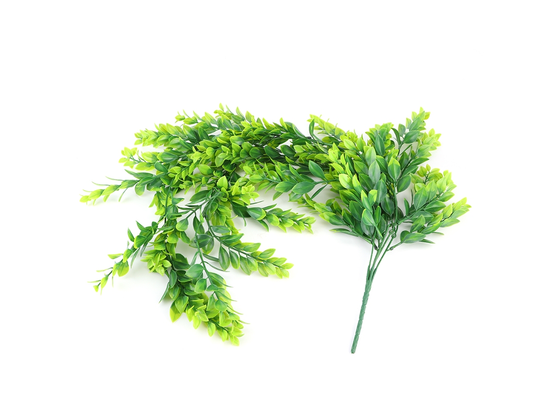 KOFIHETY Plantas Colgantes Artificiales Hojas Falsas para Decoración de Pared Jardín Terraza Valla