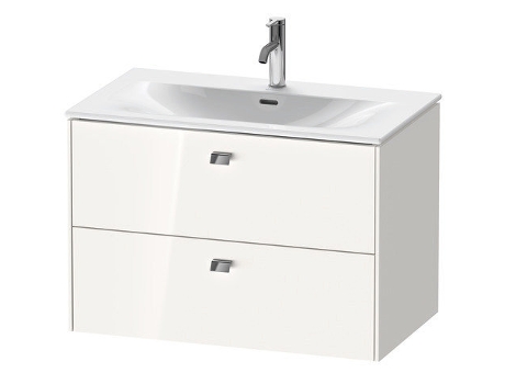 Mueble DURAVIT Brioso bajo lavabo montado en la pared 82,0 x 47,9 cm 2 cajones incl. recorte de sifón y delantal para lavabo Viu 234483