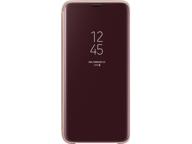 Funda SAMSUNG Galaxy S9 Clear View Dorado