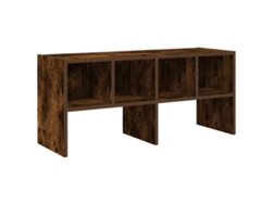 Zapatero apilable 89,5x30x40 cm Roble ahumado MAISON EXCLUSIVE