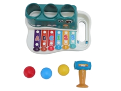 Jinwei-juguete De Piano De Golpeo Manual Animal 2 En 1 Teclado Piano Electrónico Juguete Educativo De Aprendizaje Temprano Para Niños