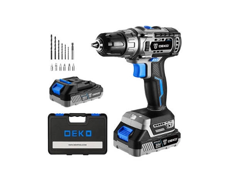Taladro sin escobillas Dkbl20Du3-S3 20V DEKO