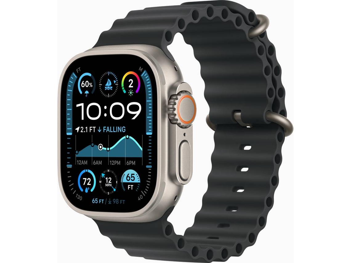 APPLE Watch Ultra 2 (Reacondicionado Flippers Como Nuevo - 49 mm - CEL - Titanio Natural)
