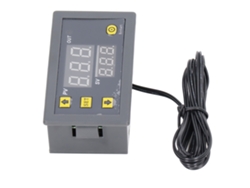 Módulo De Control De Temperatura Con Pantalla Led Digital Termostato Mini Para Nevera Abs
