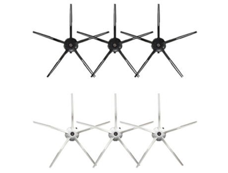 Accesorios de repuesto para Xiaomi para Roborock S5 Max S50 S55 S6 S6 piezas de aspiradora pura Cepillo Lateral lavable