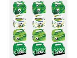 Es Un Juego De 12 Cajas De Regalo Con Temática Del Mundial. Son Perfectas Para Decorar Fiestas De Cumpleaños O Eventos Deportivos, Y Su Dise