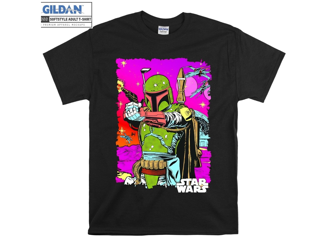 Camiseta Rockinstone Star Wars Boba Fett（xxl）