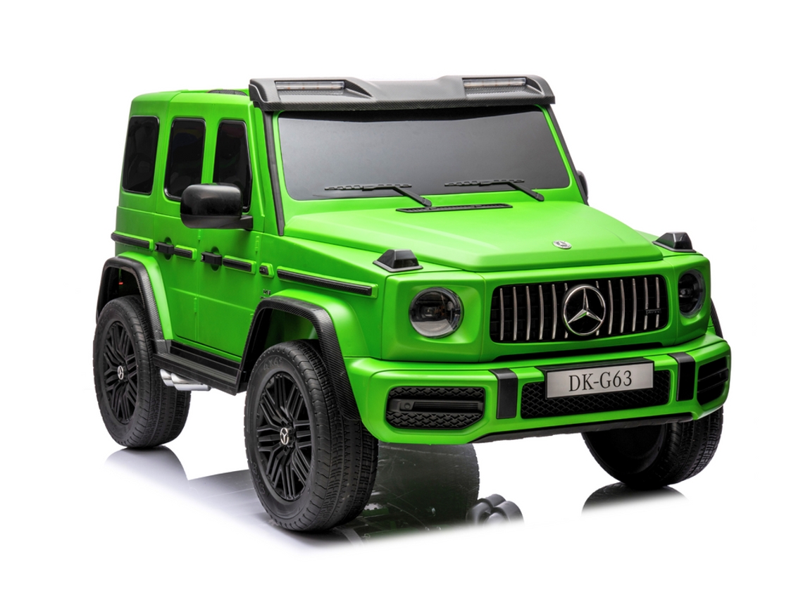 Mercedes G63 XXL, coche de batería, pintado en verde, 4x4, B.active