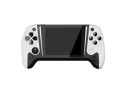 Consola de videojuegos portátil GOKOCO 500 en 1, 3,5 pulgadas, estilo retro, para niños, nostalgia infantil, color blanco.