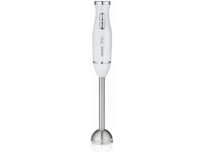 Batidora de Mano HAEGER Elegant 400 (400 W - Blanco)