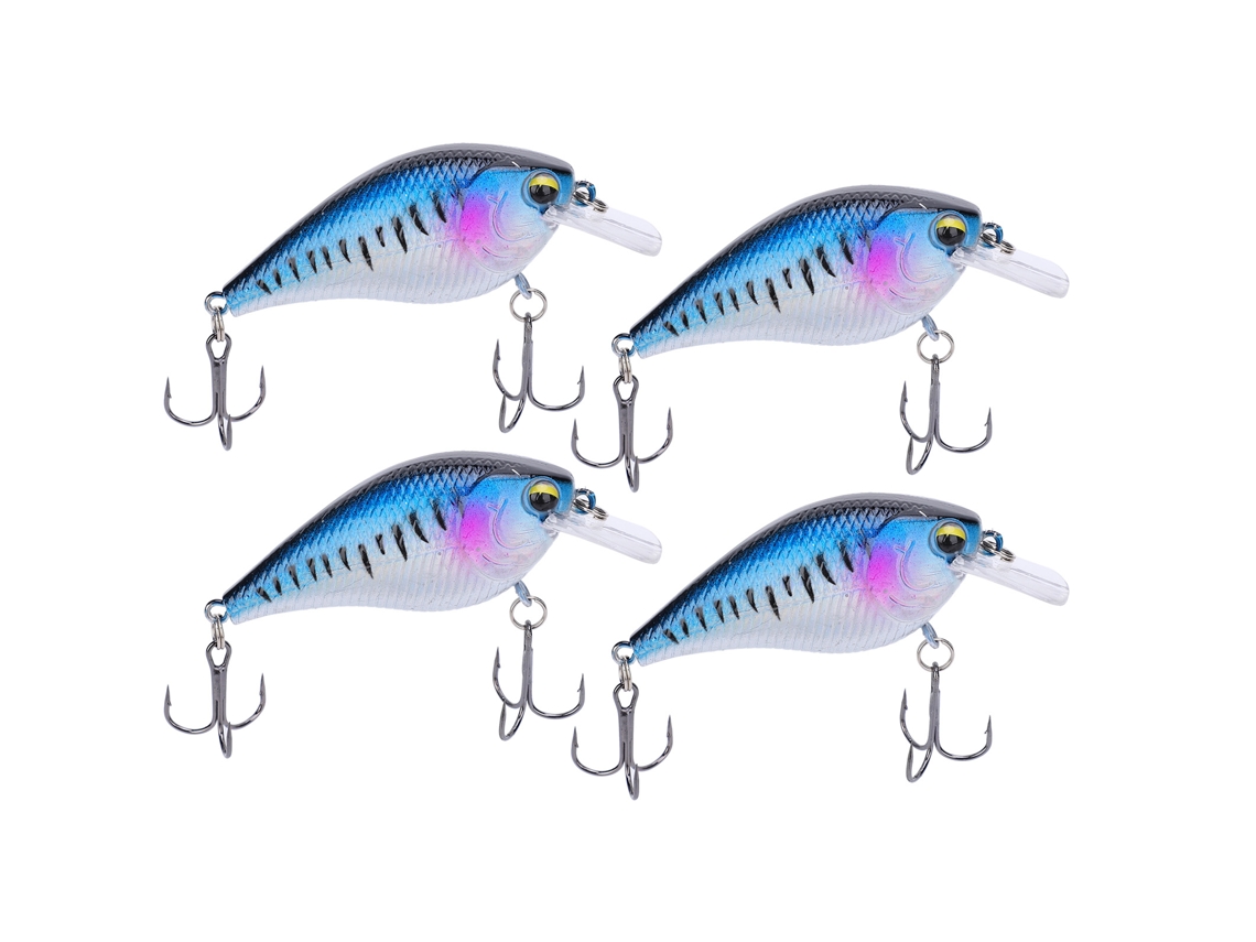 4 Señuelos Artificiales De Plástico Con Forma De Pez Pequeño Y Anzuelo Afilado Para Pesca, 7 Cm, 68 G. Accesorio De Pesca.