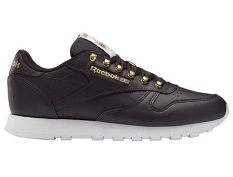 Zapatillas REEBOK Classic Leather Mujer (38.5 - Negro)