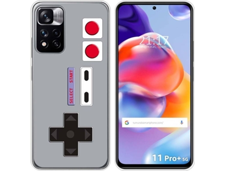 Carcasa para Xiaomi Redmi Note 11 Pro+ Plus 5G TUMUNDOSMARTPHONE Dibujos Consola Multicolor