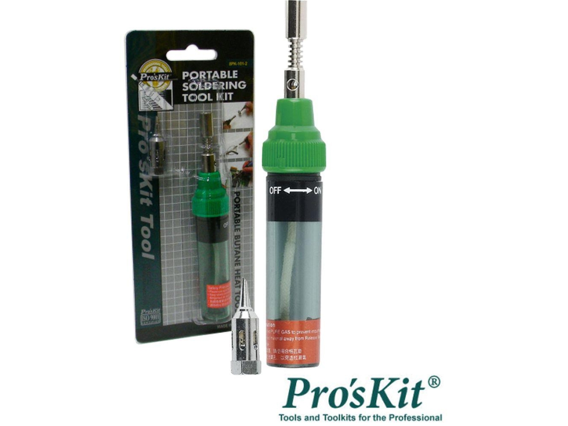 Soldador De Gas Con Punta De Aire Caliente Proskit