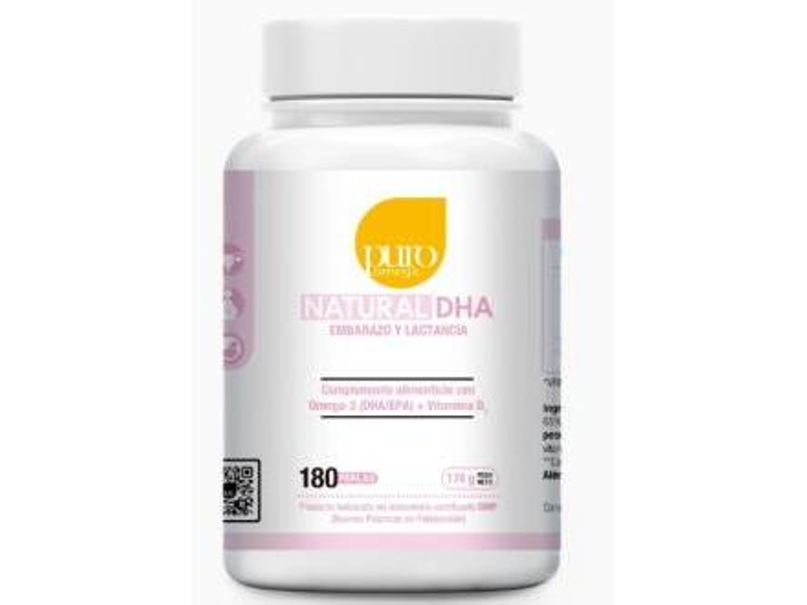Natural Dha Embarazo Y Lactancia 180 Perlas PURO OMEGA