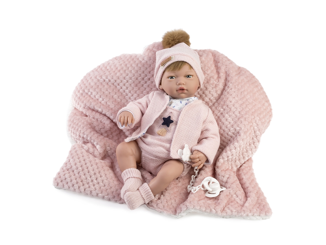 Mu eca Beb Reborn Jimena 38 cm Edad m nima recomendada 3 a os