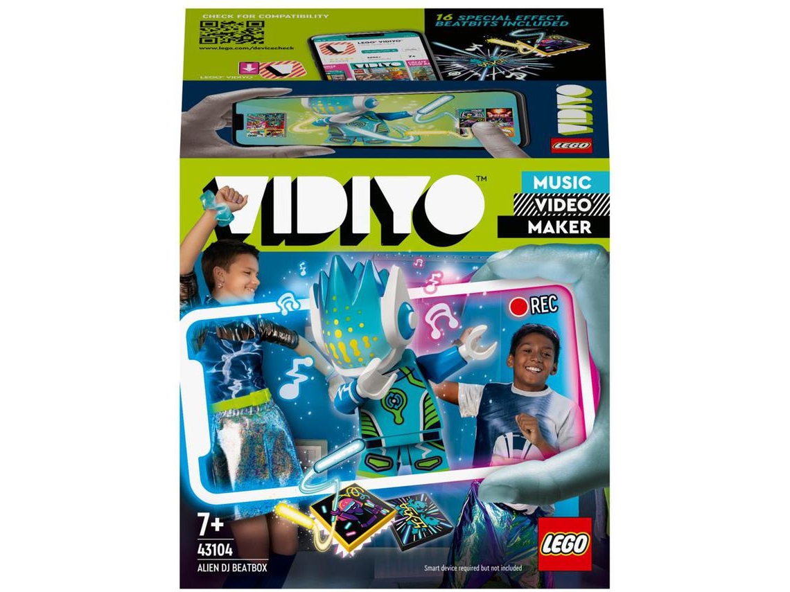 LEGO VIDIYO: Alien DJ BeatBox 43104 (73 peças)