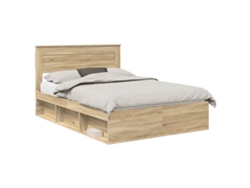 Maison Exclusive - Estructura De Cama Sonoma 140 X 200 Cm Madera De Pino Macizo