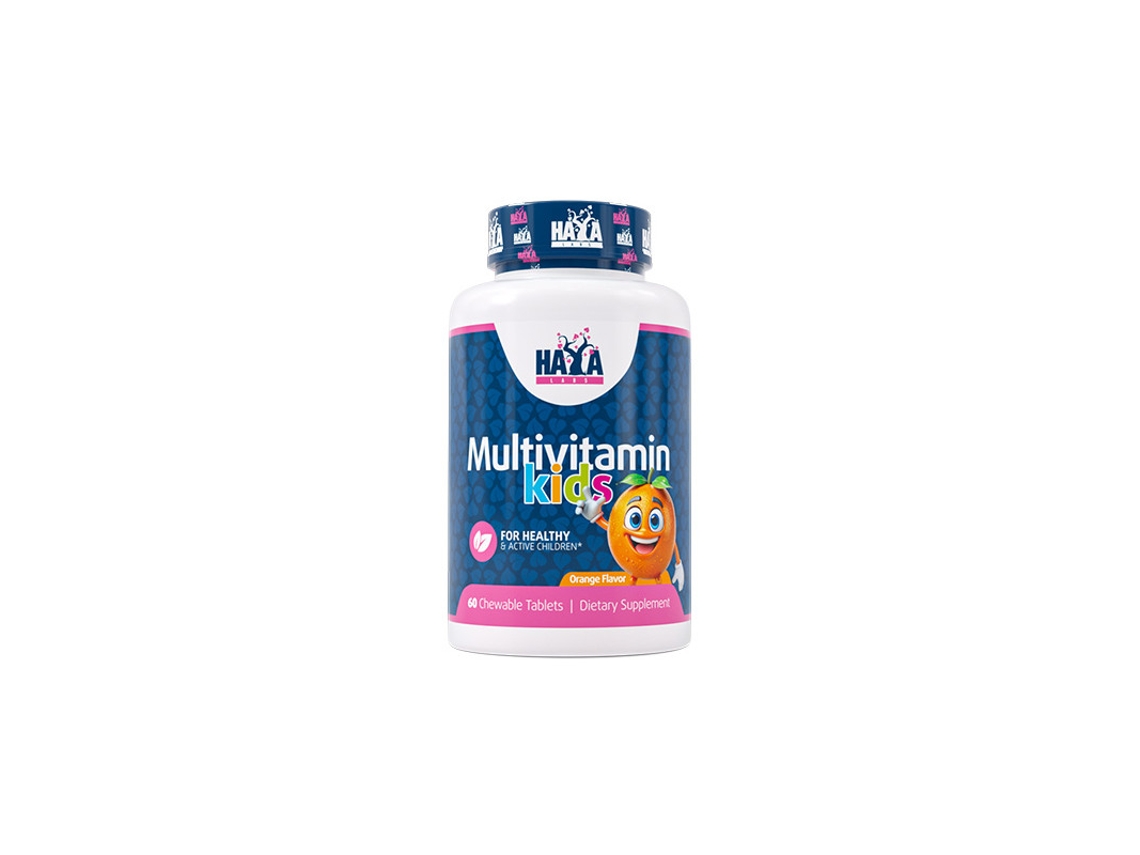 Multivitamínico infantil, 60 comprimidos masticables. Haya Labs