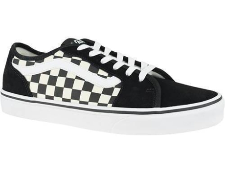 Zapatillas VANS Cuero de Gamuza Hombre (40 - Negro)