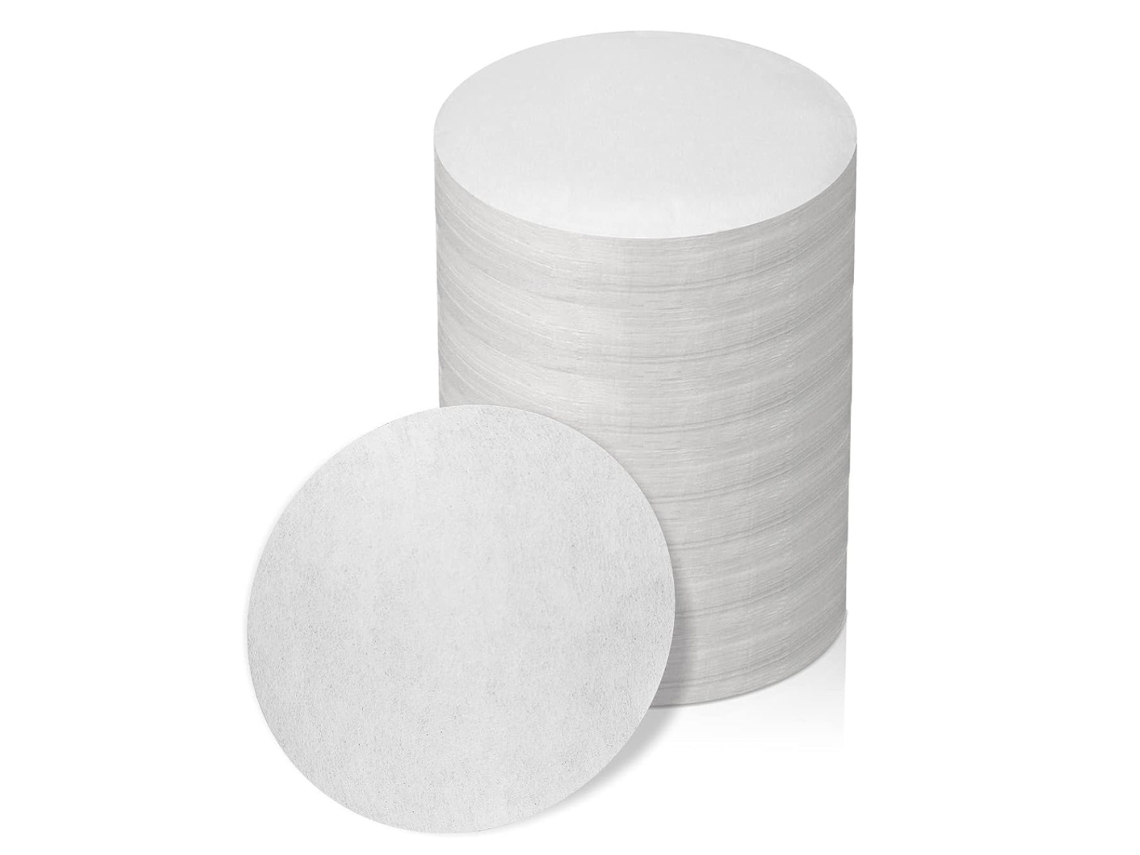 KOFIHETY Filtro de café redondo 500 piezas para máquina de café filtro desechable para café y té
